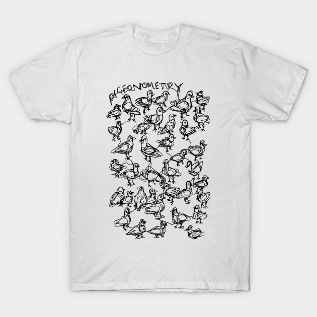 Pigeonometry - Aesop Rock - Illustrated Lyrics T-Shirt by bangart